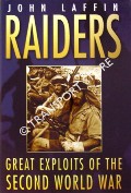 Book cover of Raiders - Great Exploits of the Second World War by LAFFIN, John